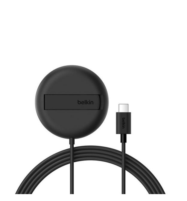 Belkin Зарядний пристрій бездротовий Belkin UltraCharge Magnetic Kickstand 15Вт, чорний