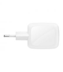 Belkin Зарядний пристрій мережевий Belkin 67Вт 2хUSB-С GAN PD PPS, білий