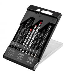 Graphite Набір свердл GRAPHITE по металу, цеглі: 5-6, 8, 9шт
