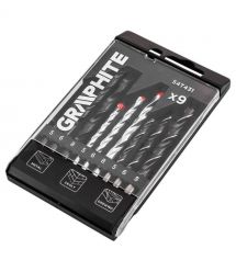 Graphite Набір свердл GRAPHITE по металу, цеглі: 5-6, 8, 9шт