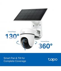 TP-Link Комплект умной безпроводной камеры TAPO C610 KIT 2K QHD и солнечной панели