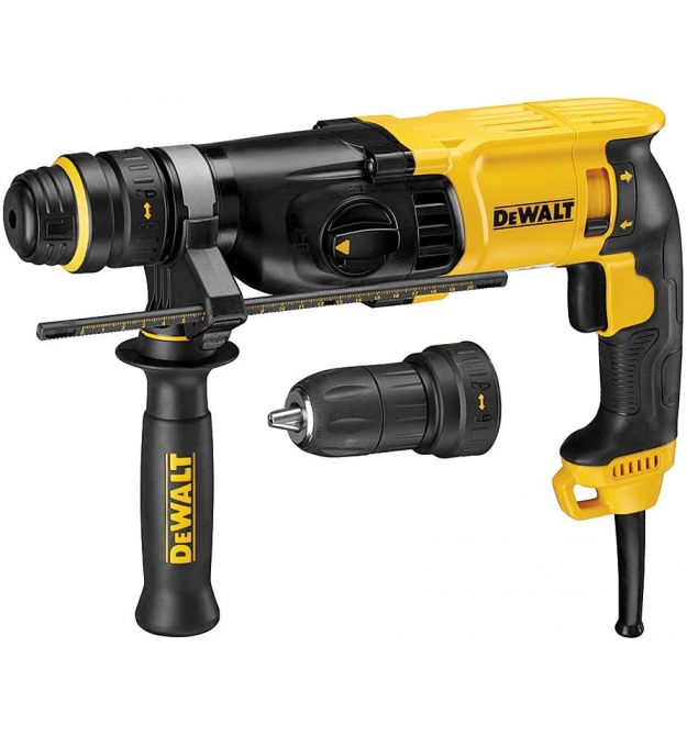DeWALT Перфоратор DeWalt SDS-Plus 800Вт 2.8Дж 0-5540уд/хв 0-1500об/хв 3 режими кейс 3кг
