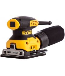 DeWALT Шліфмашина вібраційна DeWalt 230Вт 14000об/хв 108х115мм амплітуда 1.6мм 1.28кг