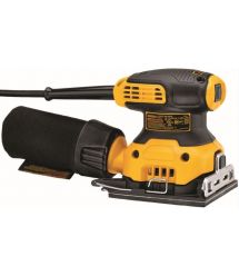 DeWALT Шліфмашина вібраційна DeWalt 230Вт 14000об/хв 108х115мм амплітуда 1.6мм 1.28кг