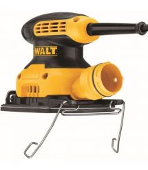 DeWALT Шліфмашина вібраційна DeWalt 230Вт 14000об/хв 108х115мм амплітуда 1.6мм 1.28кг