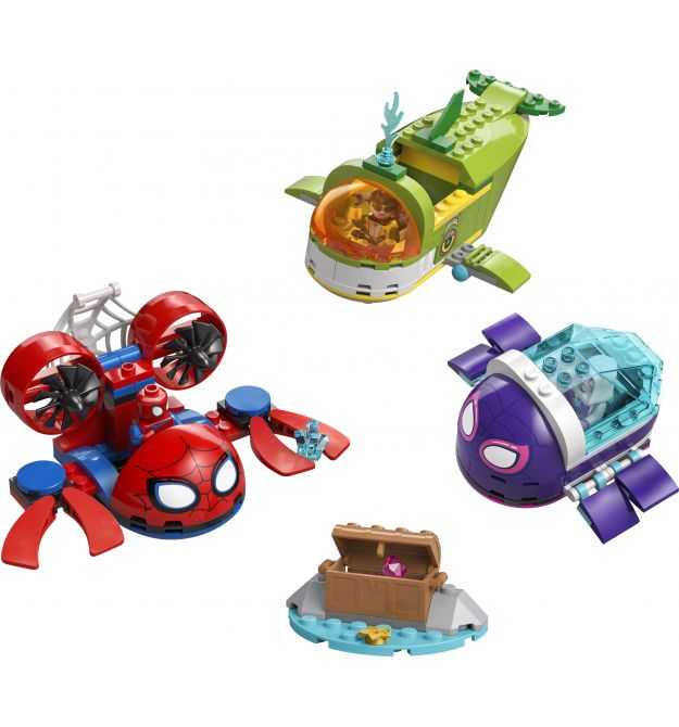 LEGO Конструктор LEGO Spidey Павук: Підводні транспортні засоби