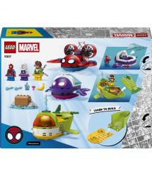 LEGO Конструктор LEGO Spidey Павук: Підводні транспортні засоби