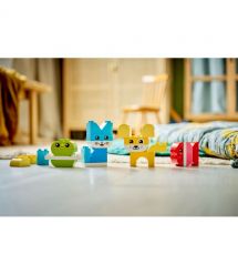 LEGO Конструктор LEGO DUPLO My First Чарівні творчі домашні улюбленці 3 в 1