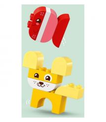 LEGO Конструктор LEGO DUPLO My First Чарівні творчі домашні улюбленці 3 в 1
