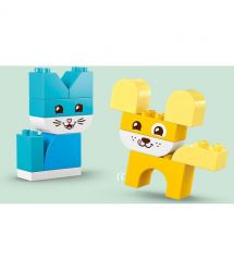 LEGO Конструктор LEGO DUPLO My First Чарівні творчі домашні улюбленці 3 в 1