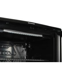 SNAIGE Холодильная витрина, 85x56х60, 130л, полок - 3, зон - 1, бут-62, 1дв., ST, черный