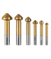 Graphite Набір свердел конічних для фрезування GRAPHITE TiN 6.3-20.5мм кейс 6шт