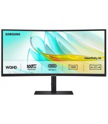 Samsung Монітор Samsung 34" S34C650 HDMI, DP, USB, VA, 3440x1440, 21:9, 100Hz, CURVED