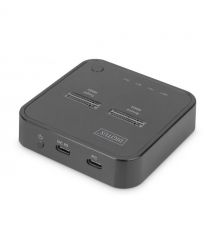 Digitus DIGITUS NVMe Clone station USB3.1 Gen2 type-C NVMe M.2 SSD enclosure