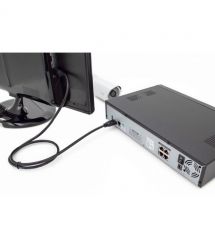 Digitus HDMI Premium High Speed Connection Cable, Type A M/M, 2.0m, w/Ethernet, Ultra HD, 4K@60Hz, gold, bl