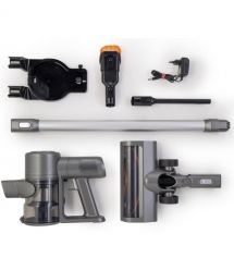 Gorenje Пылесос беспроводный, 95Вт, конт пыль -0.5л, автон. раб. до 60мин, HEPA, 2 в 1, подсветка, индикатор, антрацит