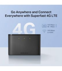Mercusys Мобильний MERCUSYS MT110 N150, 4G/LTE, 2200мА*ч