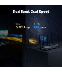 Mercusys Маршрутизатор MR37BE BE6500, 2xGE LAN, 1x2.5GE LAN, 1x2.5GE WAN, MESH