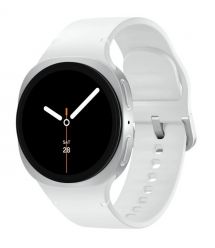 Samsung Смарт-годинник Samsung Galaxy Watch 8 40мм e-SIM (L325) 1.34", 438x438, sAMOLED, BT 5.3, NFC, 2/32ГБ, сріблястий