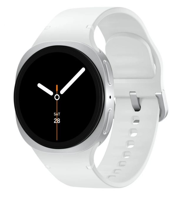 Samsung Смарт-годинник Samsung Galaxy Watch 8 40мм e-SIM (L325) 1.34", 438x438, sAMOLED, BT 5.3, NFC, 2/32ГБ, сріблястий