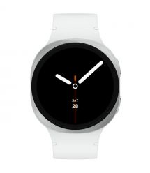 Samsung Смарт-годинник Samsung Galaxy Watch 8 40мм e-SIM (L325) 1.34", 438x438, sAMOLED, BT 5.3, NFC, 2/32ГБ, сріблястий