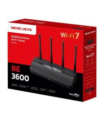 Mercusys Маршрутизатор MR27BE BE3600, 2xGE LAN, 1x2.5GE LAN, 1x2.5GE WAN, MESH