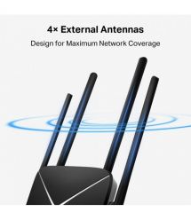 Mercusys Маршрутизатор MB115-4G N300, 4G/LTE, 3xFE LAN, 1xFE WAN