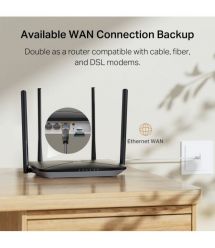 Mercusys Маршрутизатор MB115-4G N300, 4G/LTE, 3xFE LAN, 1xFE WAN