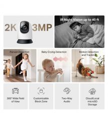 Mercusys IP-Камера MC210 3MP N300 microSD motion detection