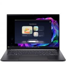 Acer Ноутбук Acer Swift X 14 SFX14-61G 14.5" 2.8K OLED, AMD R7-350, 32GB, F1TB, NVD5050-8, Win11, сірий