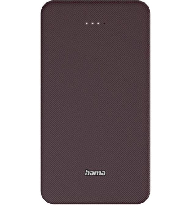 HAMA Акумулятор портативний літій-іонний Power Bank Hama 20000 мА·год, USB-C, USB-A, plum
