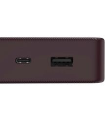 HAMA Акумулятор портативний літій-іонний Power Bank Hama 20000 мА·год, USB-C, USB-A, plum