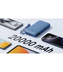 Belkin Аккумулятор портативный литий-ионный Power Bank Belkin 20000мА·ч, 20Вт, с дисплеем, синий