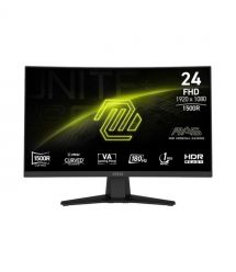 MSI Монітор MSI 23.6" MAG 244C HDMI, DP, Audio, VA, 180Hz, 1ms, sRGB 105%, CURVED, AdaptiveSync