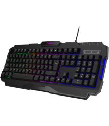 MSI Клавиатура мембранная MSI FORGE GK100 104key, USB-A, EN/UKR/RU, ColorLED, чорний