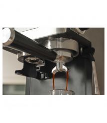 Sencor Кавоварка Sencor ріжкова 1.8л, зерно+мелена, вдубована кавомолка, дисплей, нерж. сталь-чорний