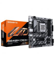 Gigabyte Материнська плата B840M DS3H sAM5 B840 4xDDR5 M.2 HDMI DP mATX