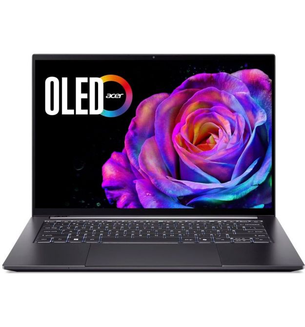 Acer Ноутбук Acer Swift X 14 SFX14-73G 14.5" 2.8K OLED, Intel U7-255H, 32GB, F1TB, NVD5060-8, Win11, сірий