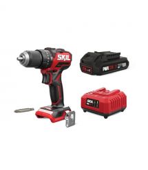 Skil Шуруповерт-дрель ударная аккумуляторная 3075 CA Compact 20В 1х2.5А·час 60Нм 500·1800об·мин 0.9кг