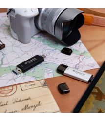 Transcend Портативный SSD Transcend 512GB USB 3.1 Gen 2 Type-A + Type-C ESD310 Черный