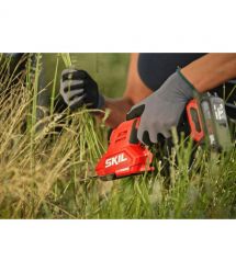 Skil Ножницы для травы аккумуляторные 0630 CA 20В акб 1х2.5А·ч + насадка кусторез 20см шаг реза 8мм 1кг
