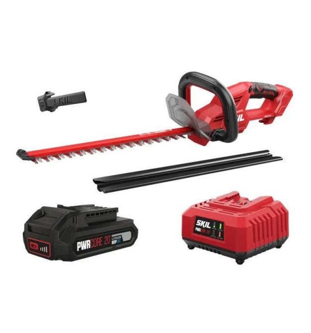 Skil Кусторез аккумуляторный 0438 CA бесщеточный 20В акб 1х2.5А·ч 45см шаг реза 20мм 1.9кг