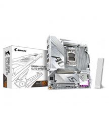 Gigabyte Материнская плата B850M AORUS ELITE WF6E ICE sAM5 B850 4xDDR5 M.2 Wi-Fi BT mATX