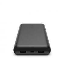 Belkin Аккумулятор портативный литий-ионный Power Bank 20000mAh, 15W Dual USB-A, USB-C, black