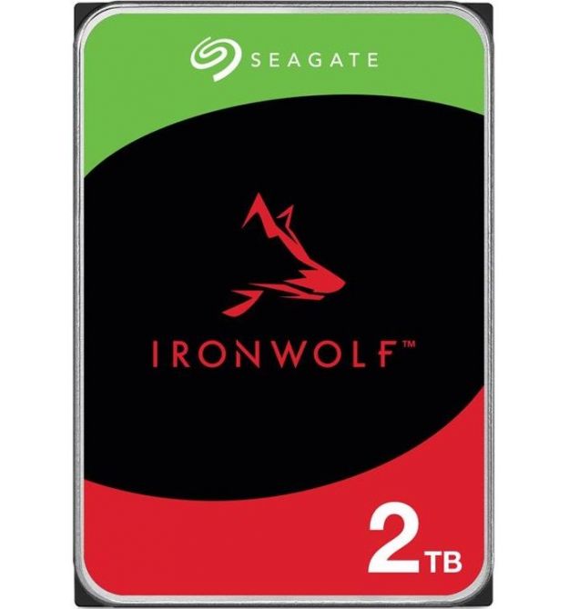 Seagate Жесткий диск 2TB 3.5" 5400 256MB SATA IronWolf