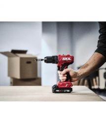 Skil Шуруповерт-дрель ударный аккумуляторный SKIL 3021 CA 20В бесщеточный 55Нм 450-1700об-в 0.92кг без АКБ и ЗУ