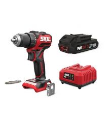 Skil Шуруповерт-дрель аккумуляторный 3065 CA Compact 20В бесщеточный 1х2.5А-ч 60Нм 500-1800об-хв 0.9кг