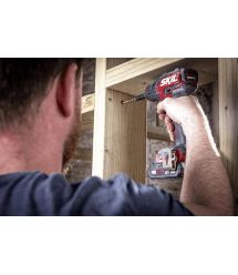 Skil Шуруповерт-дрель аккумуляторный 3065 CA Compact 20В бесщеточный 1х2.5А-ч 60Нм 500-1800об-хв 0.9кг