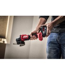 Skil Шлифмашина угловая аккумуляторная 3923 CA 125мм 20В бесщеточная 10000об/мин плав. пуск 1.63кг без АКБ и ЗУ