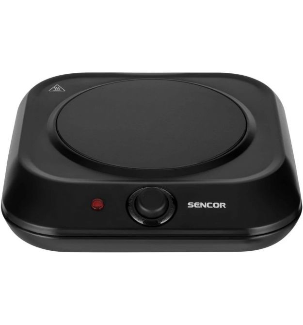 Sencor Плитка настольная электрическая, комф. - 1 на 1.2кВт, управл. - мех., Hi - Light, черный